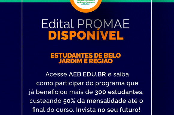 FBJ e Prefeitura de Belo Jardim lançam edital do PROMAE