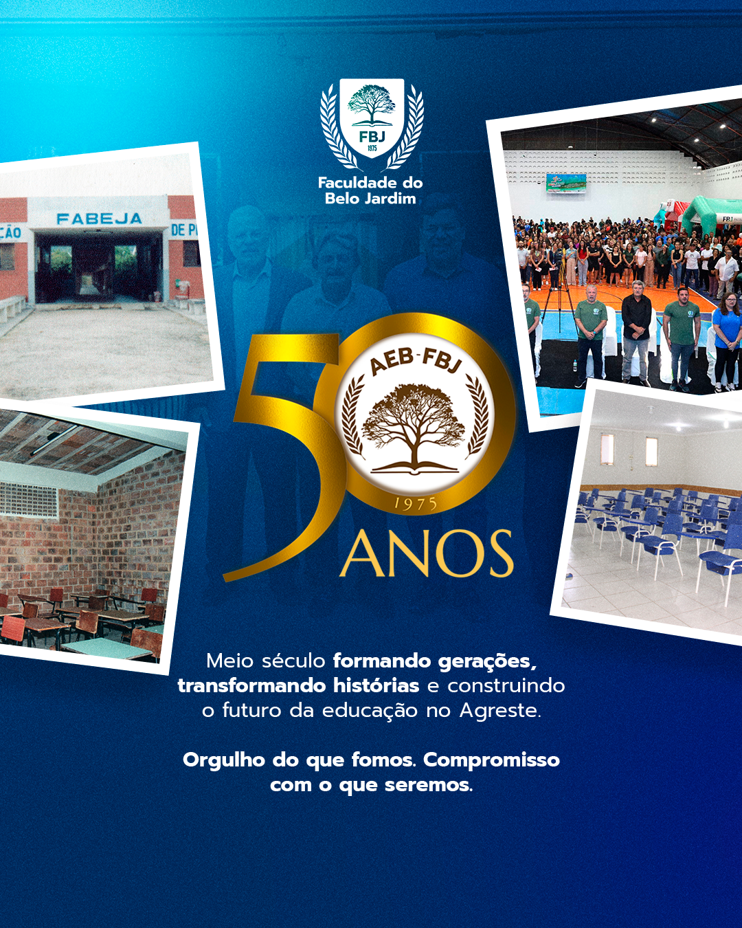 FBJ 50 anos – Uma história que transforma vidas