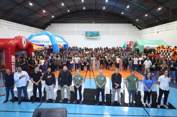 Inauguração da Quadra Poliesportiva Valter Pereira dos Santos marca início das comemorações dos 50 anos da FBJ