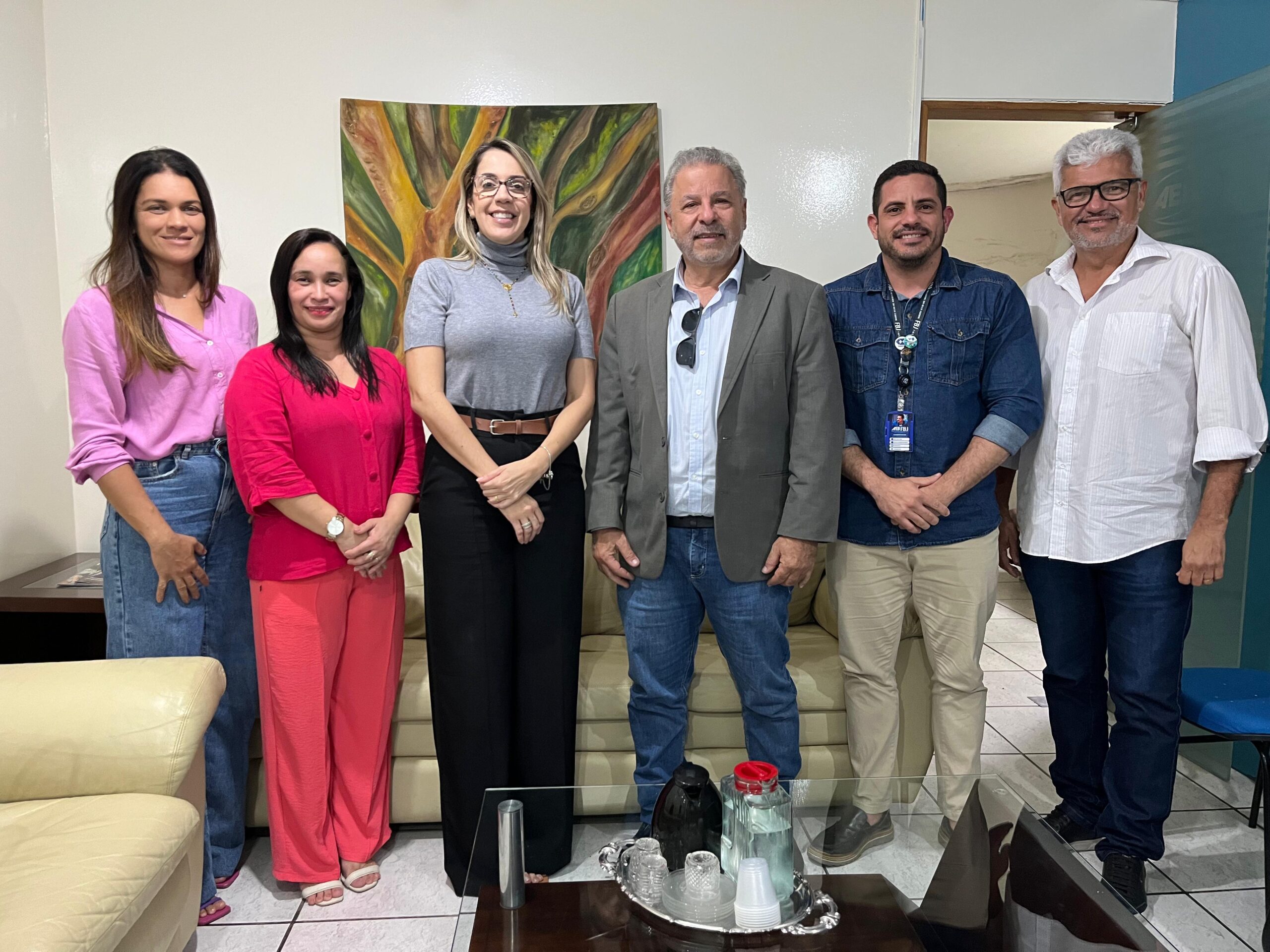 Direção da FBJ recebe visita institucional da Autarquia Municipal do Ensino Superior de Goiana
